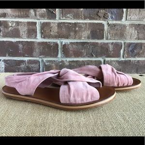 NWOT Pink Suede Derek Lam 10 Crosby Sandals